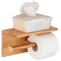 Toilet paper holder BAMBUSA, bamboo, Wenko