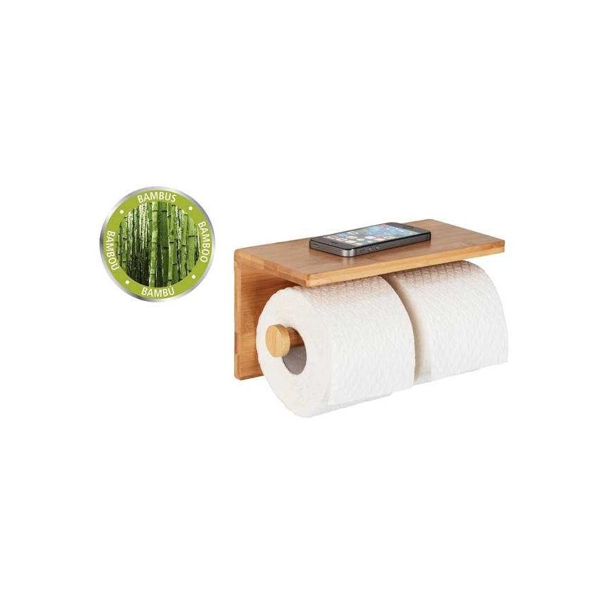 Toilet paper holder BAMBUSA, bamboo, Wenko – 3