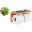 Toilet paper holder BAMBUSA, bamboo, Wenko