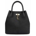 Vuch Women's Gabi Diamond Black Handbag Vuch Women's Gabi Diamond Black Handbag