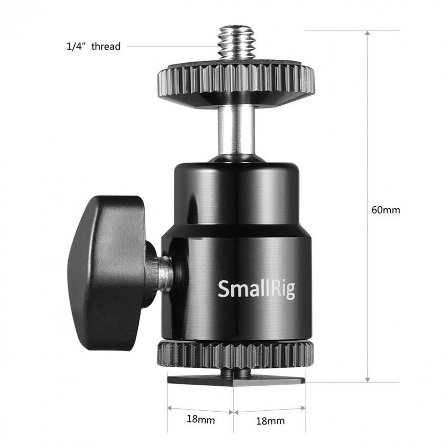 SmallRig 2059 монтажный аксессуар для камеры Крепление холодный башмак – 3