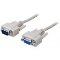 Deltaco DEL-38H serial cable Beige 15 m Deltaco DEL-38H serial cable Beige 15 m