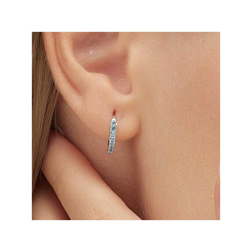 Brosway Stylish Round Single Earrings Fancy Freedom Blue FFB81 – 2