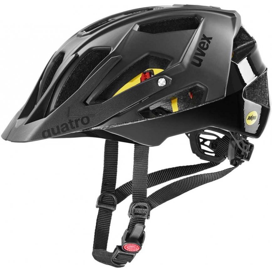 Helmet Uvex quatro cc MIPS black matt-56-61CM – 5