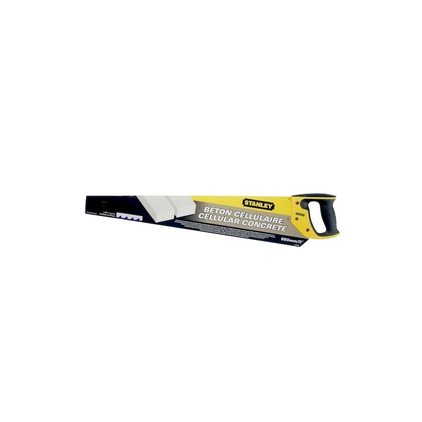 Stanley FATMAX 1-15-441 käsisaha 65 cm musta, Harmaa, Keltainen – 2