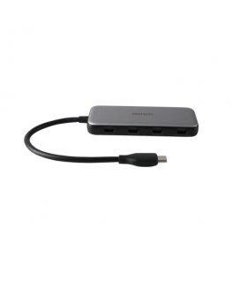 Deltaco USBC-HUB204 jaotur USB tüüp-C 5000 Mbit/s Hall