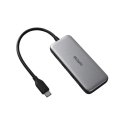 Deltaco USBC-HUB204 interface hub USB Type-C 5000 Mbit/s Grey Deltaco USBC-HUB204 interface hub USB Type-C 5000 Mbit/s Grey
