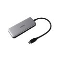 Deltaco USBC-HUB204 interface hub USB Type-C 5000 Mbit/s Grey Deltaco USBC-HUB204 interface hub USB Type-C 5000 Mbit/s Grey
