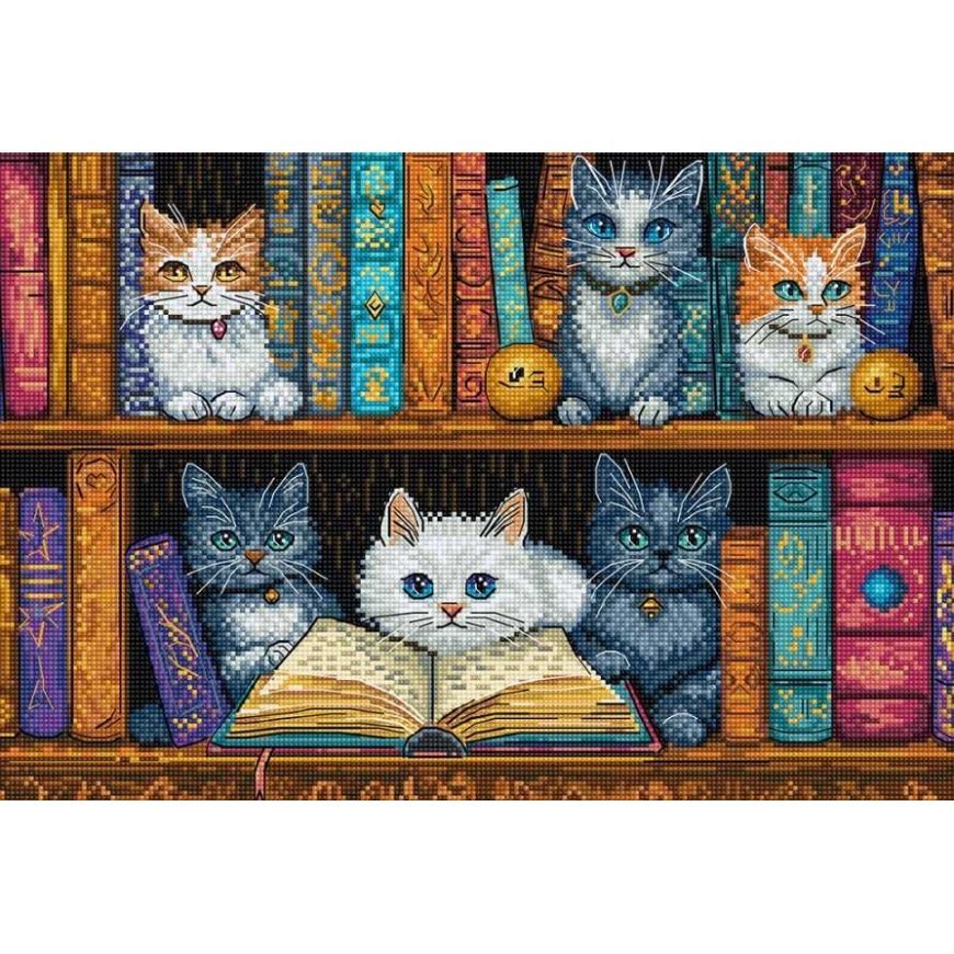 LetiStitch luca S Embroidery kit 32x22cm