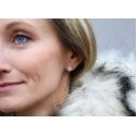 Agato Charming Silver Earrings Snowflakes AGT-E005PW Agato Charming Silver Earrings Snowflakes AGT-E005PW