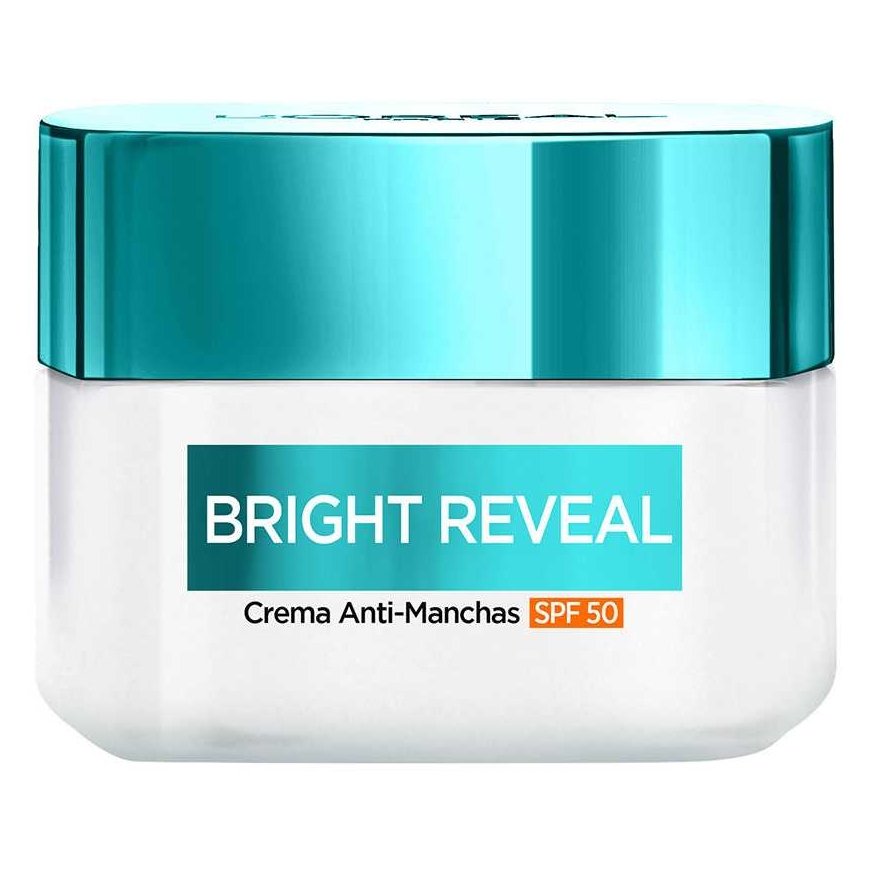 Cream against brown spots L'Oreal Make Up Bright Reveal Spf 50 50 ml Niacinamide