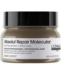 L'oreal Professionnel Absolut Repair Molecular Mask vaurioituneille hiuksille, 250 ml
