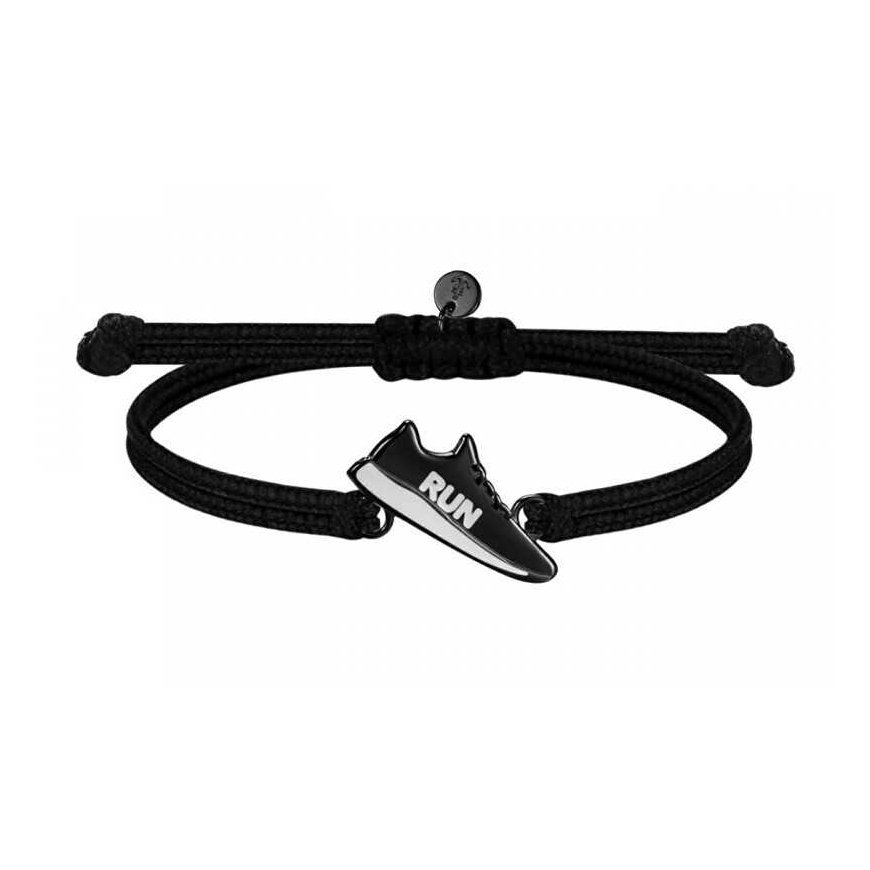 Troli Black String Bracelet Running Shoes