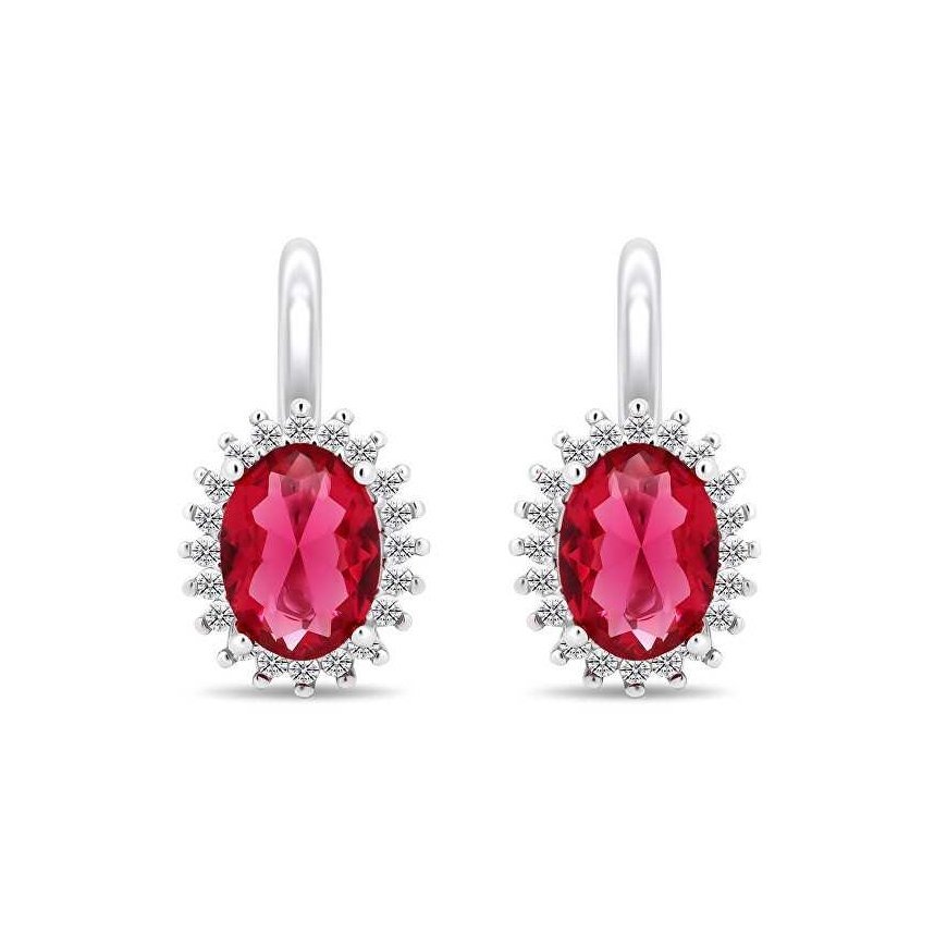 Brilio Silver Brilio Silver Luxury silver earrings with zircons EA422WR – 2