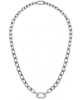 Daniel Wellington Luxury steel necklace with crystals Crystal Link DW00400607