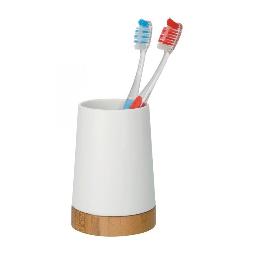 WENKO Toothbrush tumbler Bamboo – 2