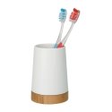WENKO Toothbrush tumbler Bamboo WENKO Toothbrush tumbler Bamboo