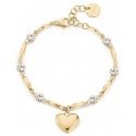 Brosway Beautiful gold-plated bracelet with heart and chakra crystals BHKB212 Brosway Beautiful gold-plated bracelet with heart and chakra crystals BHKB212