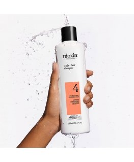 Nioxin System 4 - Shampoo - Teñido y Dañado Con Debilitamiento Avanzado, 300 ml
