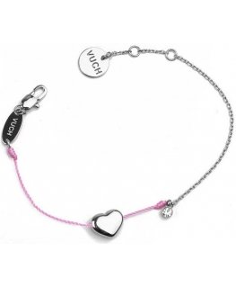 Vuch Fashion Shiny Heart Pink Bracelet