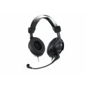 Genius Computer Technology HS-505X Laisvų rankų įranga Vielinis Su lankeliu Skambučiai / muzika Juod