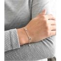 Evolution Group Silver bracelet with Swarovski crystals white heart 33110.1 Evolution Group Silver bracelet with Swarovski crystals white heart 33110.1