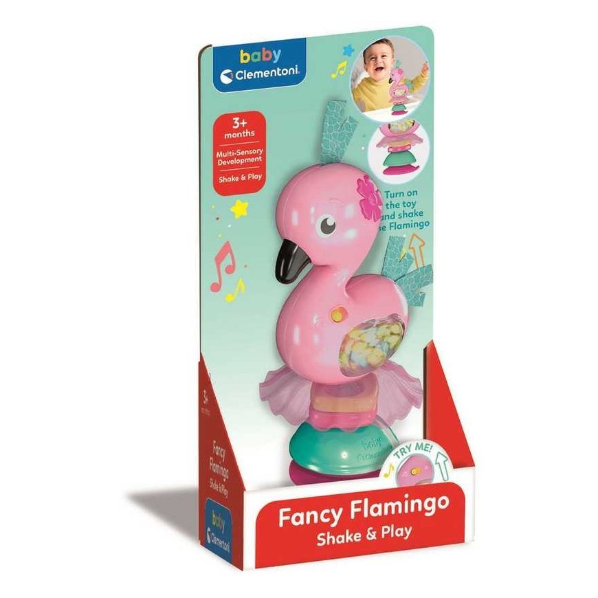 Clementoni Zabawki Vauvan helistinflamingo Clementoni