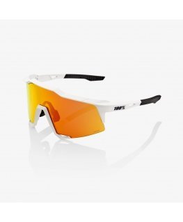 100% Speedcraft - HiPER Mirror Lens Soft Tact White HiPER Red