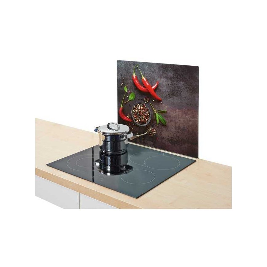 Zeller hob, cutting board, glass, hob protector, heat resistant, serving, countertop protector, hot dishwasher safe – 2