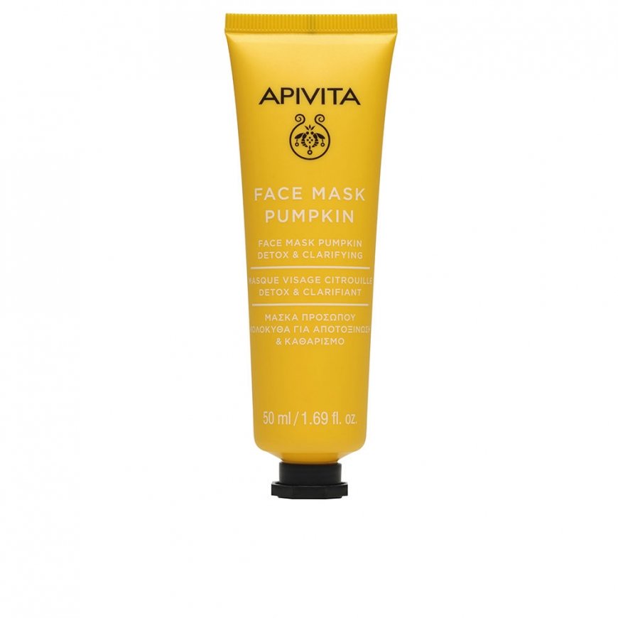 Apivita DETOX CLEANING FACE MASK with pumpkin 50 ml