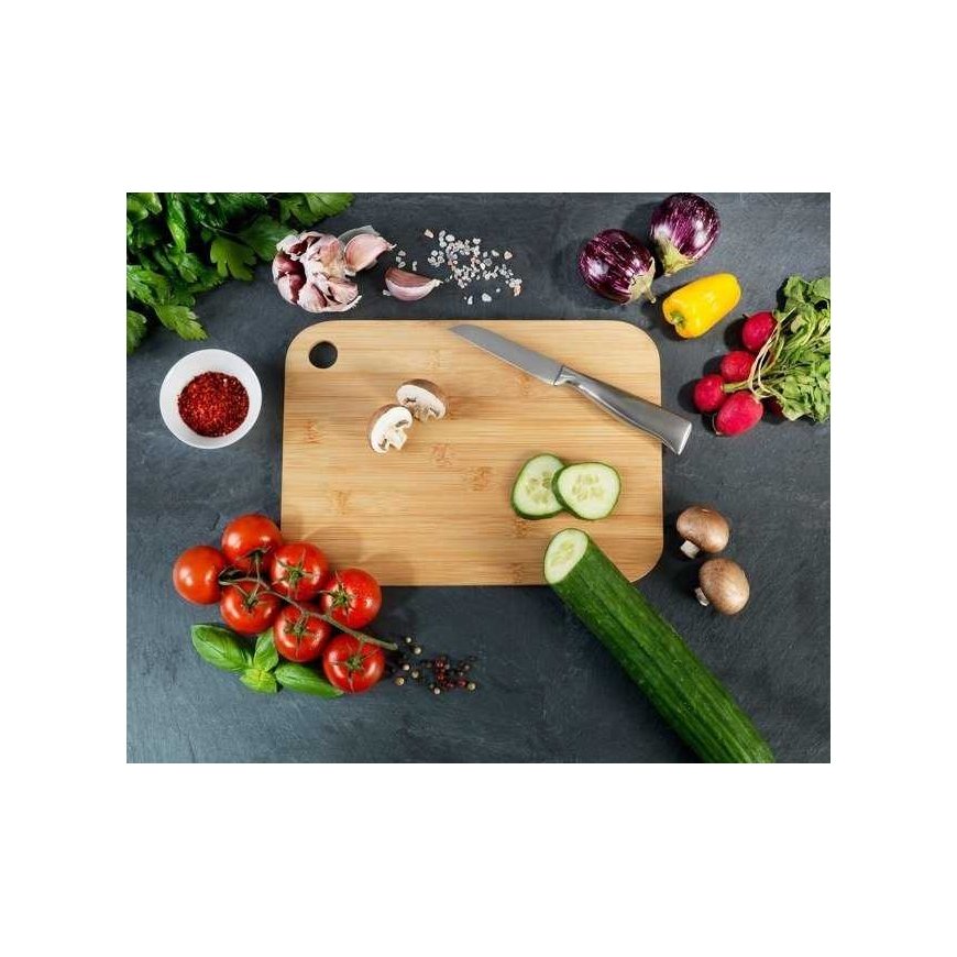 Bamboo cutting board M, 28 x 20 cm, Wenko – 3