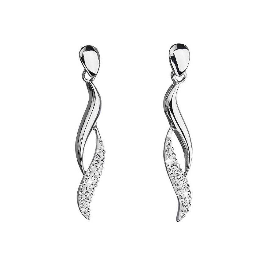 Evolution Group Luxury earrings with crystals 31162.1 crystal