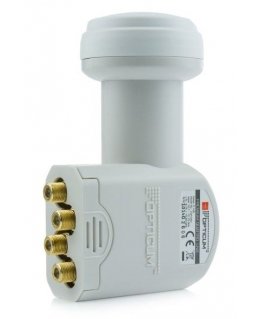 Opticum LRP 04H madala müratasemega plokkmuundur (LNB) 10,7 - 12,75 GHz Valge