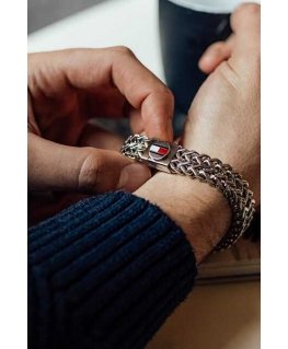 Tommy Hilfiger Massive miesten teräsranneke 2790245