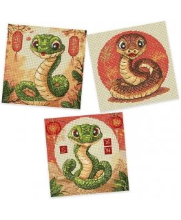 Letistitch Embroidery kit 15.6x15.6cm SLETIL9926