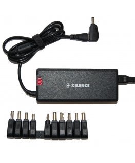 Xilence XM008 strāvas adapteris & pārveidotājs Iekštelpas 75 W Melns