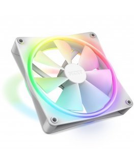 NZXT F120 RGB DUO Ventilaator 12 cm Valge 1 tk