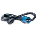 APC C19/IEC309 2.5m Must 2,5 m C19 pistikut APC C19/IEC309 2.5m Must 2,5 m C19 pistikut