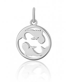 JVD Silver Pisces Pendant SVLP1080X6100RY