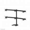 Neomounts FPMA-D700DD6 monitora stiprinājums un statīvs 68,6 cm (27") Galds Melns Neomounts FPMA-D700DD6 monitora stiprinājums un statīvs 68,6 cm (27") Galds Melns
