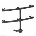 Neomounts FPMA-D700DD6 monitori kinnitus ja alus 68,6 cm (27") Laud Must