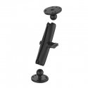 RAM Mounts Universal Double Ball Mount with Two Round Plates RAM Mounts Universal Double Ball Mount with Two Round Plates