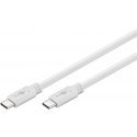 Goobay 67194 USB kabelis USB 3.2 Gen 2 (3.1 Gen 2) 1 m USB C Balta
