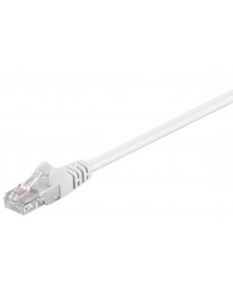 Goobay 68501 tinklo kabelis Balta 1 m Cat5e U/UTP (UTP)