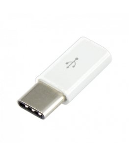 SBOX AD.USB-C W kabeļu spraudņu pāreja USB C USB A Balts