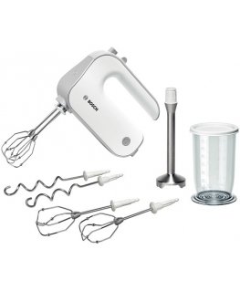 Bosch MFQ4075DE plakiklis Rankinis plaktuvas 550 W Sidabras, Balta