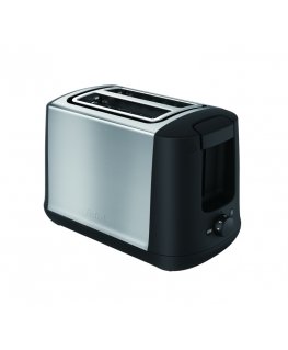 Tefal TT340830 leivänpaahdin 7 2 viipale(i)ta 850 W musta, Ruostumaton teräs