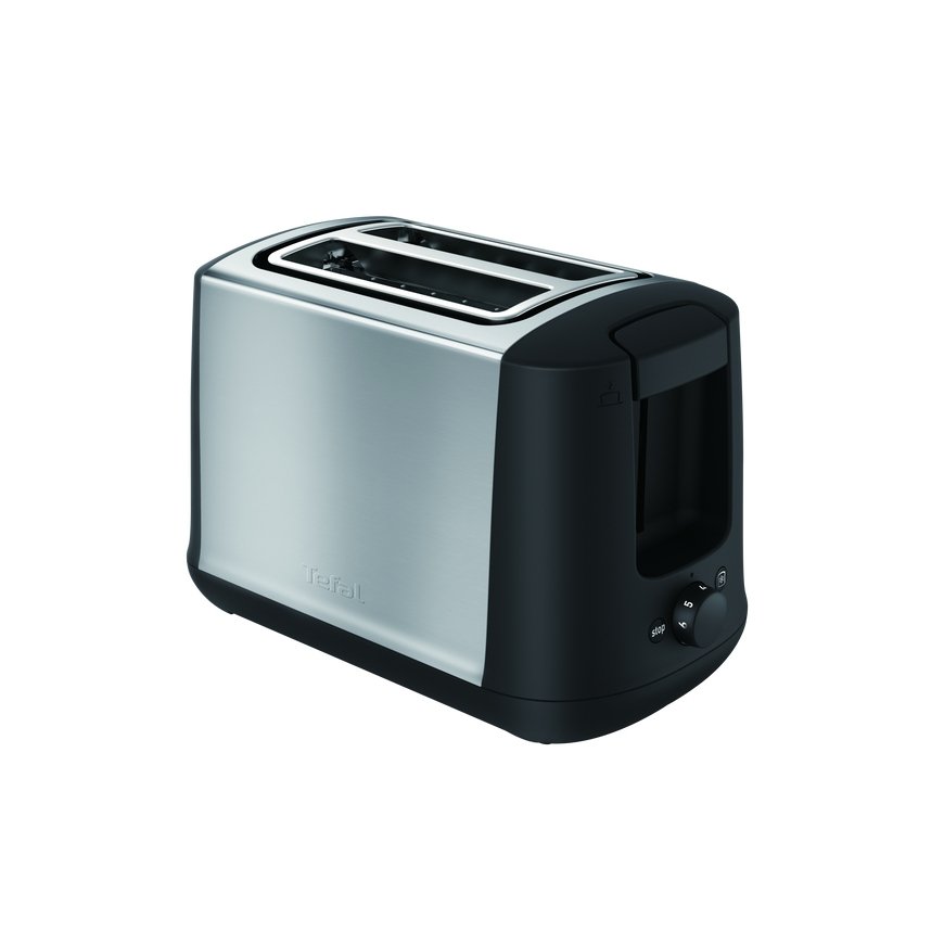 Tefal TT340830 тостер 7 2 ломтик(а) 850 W Черный, Нержавеющая сталь