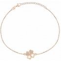 Brilio Silver Gold-plated bracelet Four-leaf clover with zircons BRC69R Brilio Silver Gold-plated bracelet Four-leaf clover with zircons BRC69R