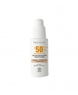 Alma Secret Solar kasvovoide värillä Spf50 Sand, 50 ml